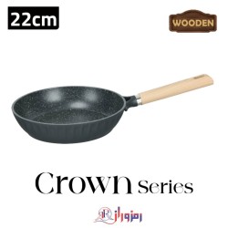 ماهیتابه تک دسته زیو سایز 22 مدل ZFP-8594